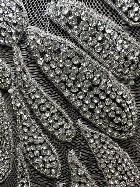Rhinestone Bodice Applique