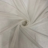 Metallic Foil Dotted Mesh Fabric
