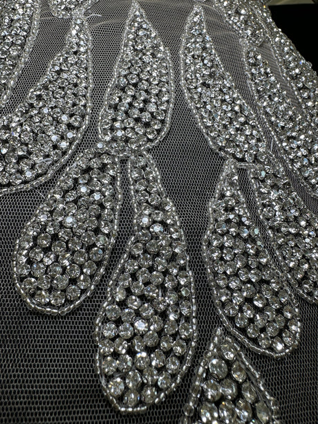 Rhinestone Bodice Applique