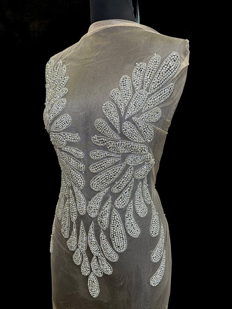 Rhinestone Bodice Applique