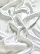 Liquid Bridal Satin Off White
