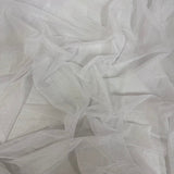 Metallic Foil Dotted Mesh Fabric