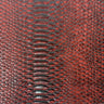 Culebra Patent 3D Embossed Snake Skin Vinyl Fabric - 3D Embossed Snake Skin, 54" Width (1 Yard)