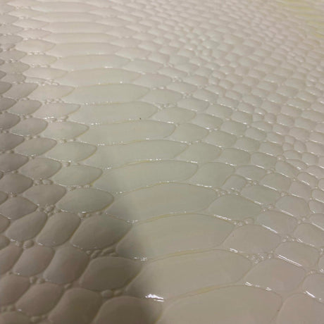Vinyl Fabric 3D Embossed Snake Skin