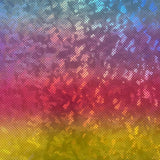 Rainbow Shattered Glass Hologram Foil 4-Way Stretch Fabric