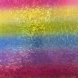 Rainbow Shattered Glass Hologram Foil 4-Way Stretch Fabric