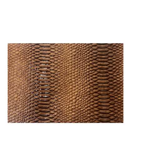 Vinyl Fabric 3D Embossed Snake Skin
