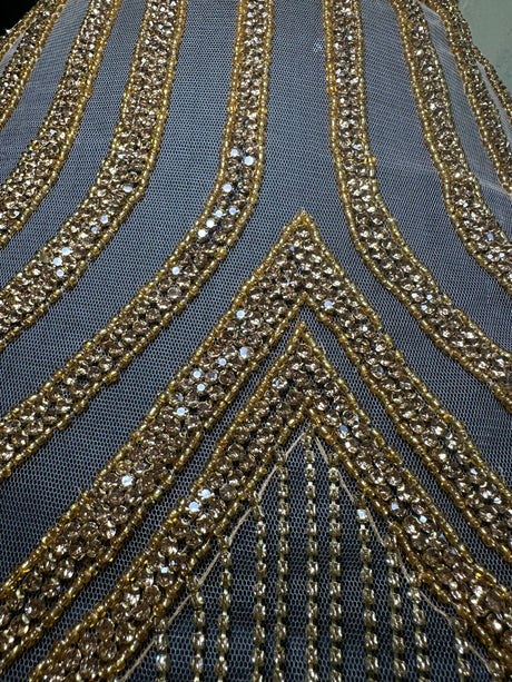 Rhinestone Bodice Applique