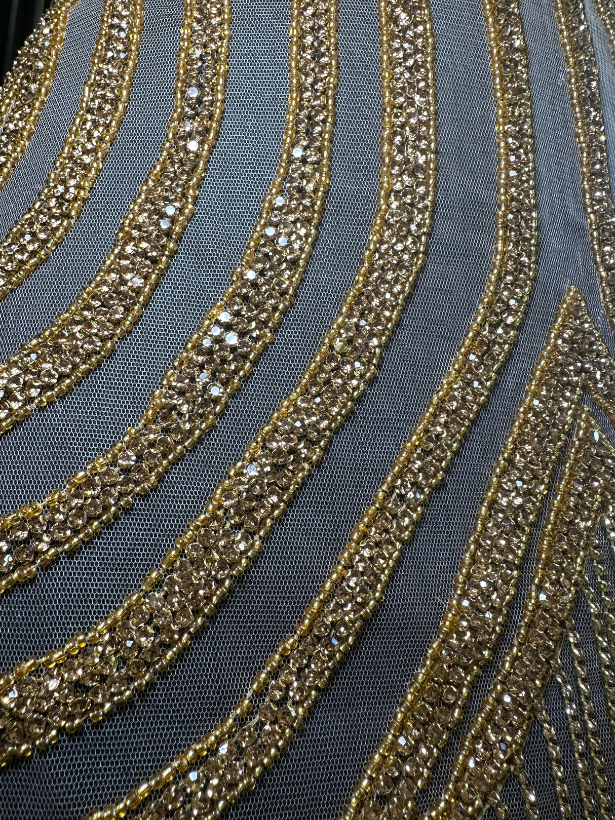 Rhinestone Bodice Applique