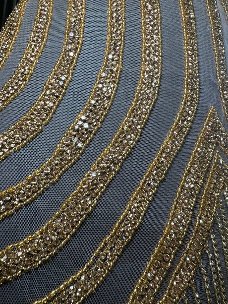 Rhinestone Bodice Applique