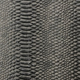 Culebra Patent 3D Embossed Snake Skin Vinyl Fabric - 3D Embossed Snake Skin, 54" Width (1 Yard)