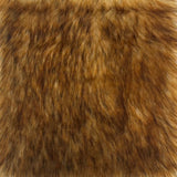 Frost Tipped Husky Faux Fur Fabric - Beige, Black, Brown, Gold, 60" Width, 2" Pile Length (1 Yard)