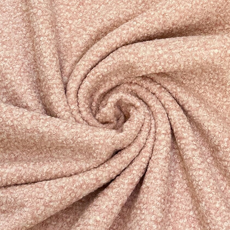 Blush Pink Premium Faux Wool