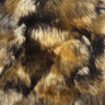 Multicolor Patchwork Faux Fur Acrylic Polyester Fabric - Multicolor Patchwork, 60" Width, 2" Pile Length (1 Yard)