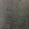 Culebra Patent 3D Embossed Snake Skin Vinyl Fabric - 3D Embossed Snake Skin, 54" Width (1 Yard)