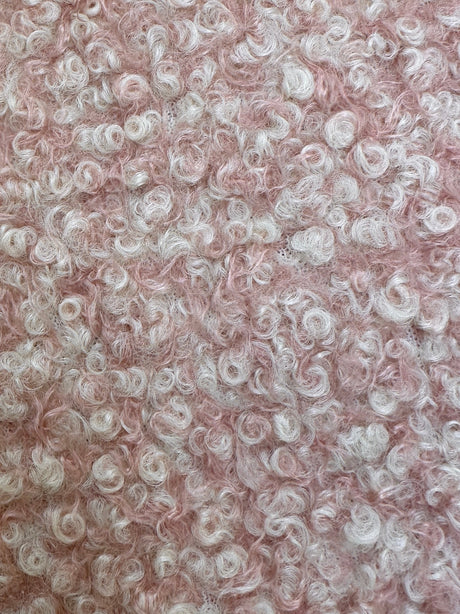 Blush Pink Premium Faux Wool