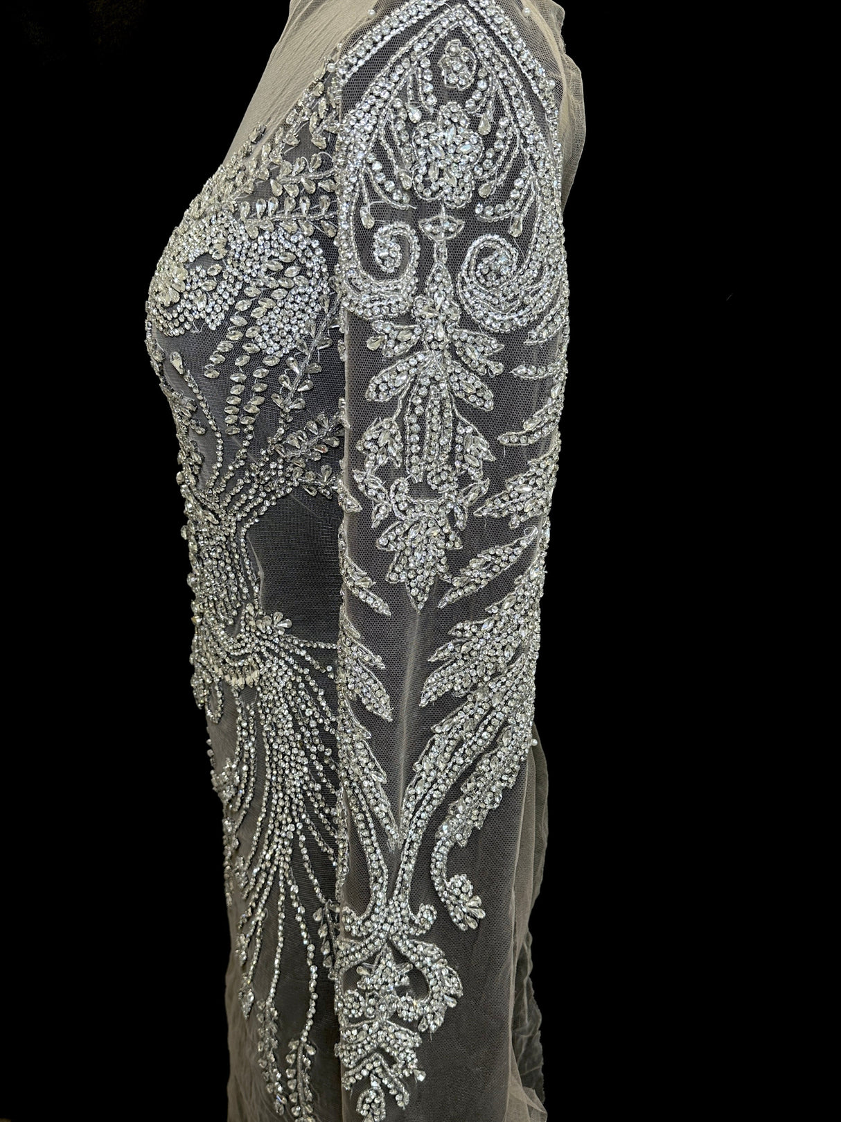 Rhinestone Bodice Applique