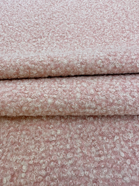Blush Pink Premium Faux Wool