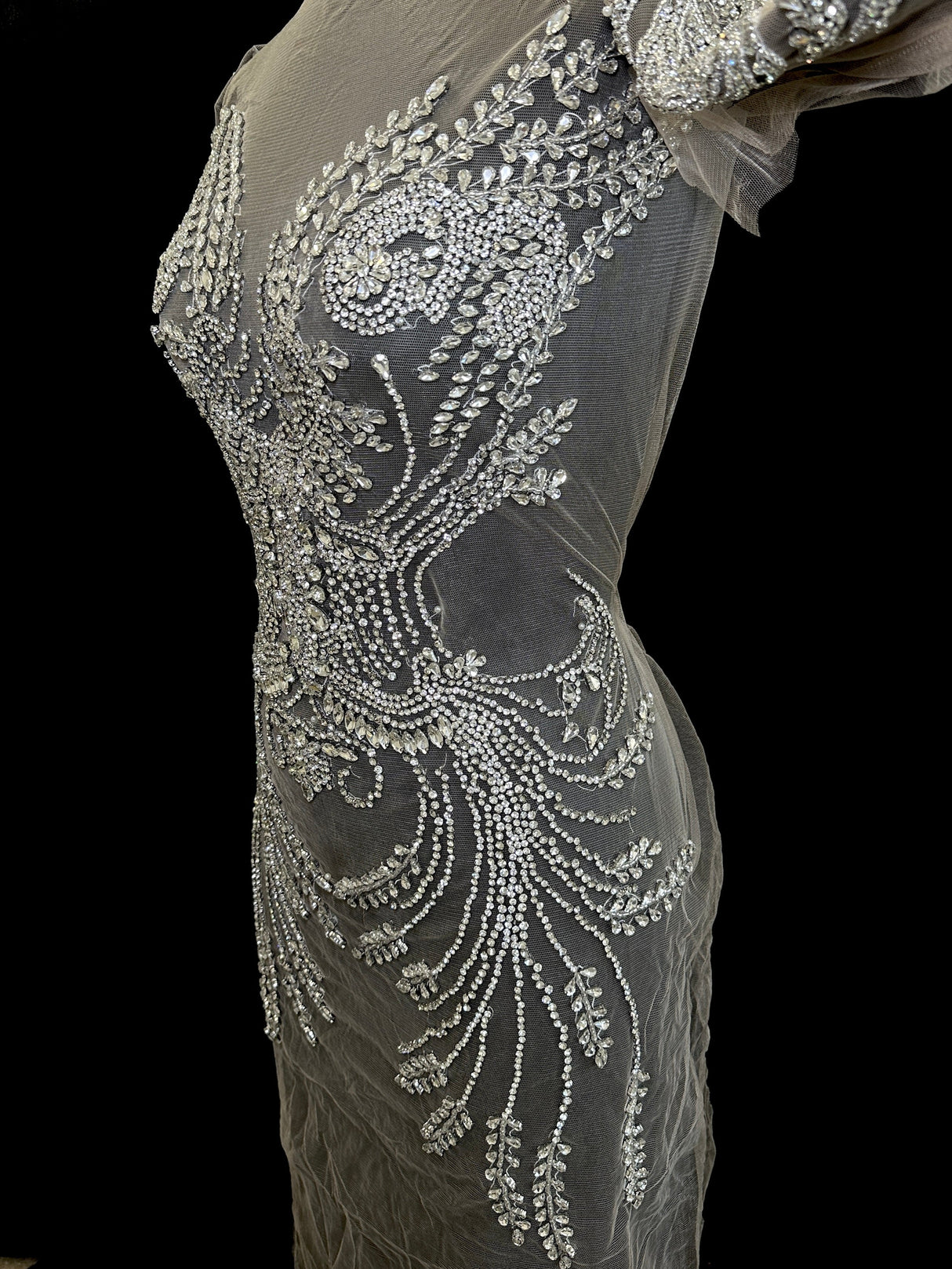 Rhinestone Bodice Applique