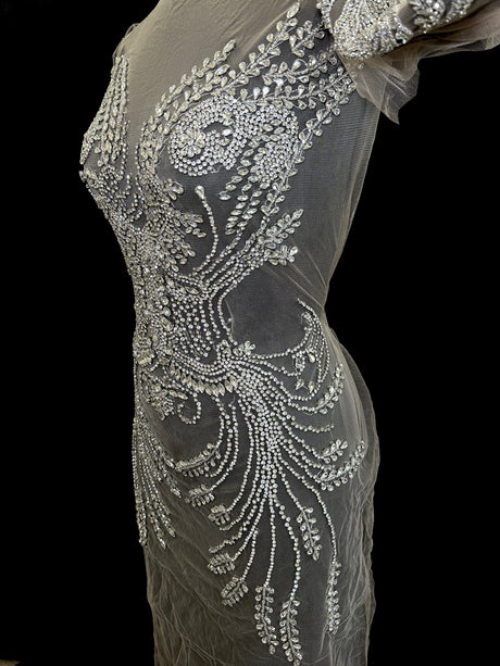 Rhinestone Bodice Applique