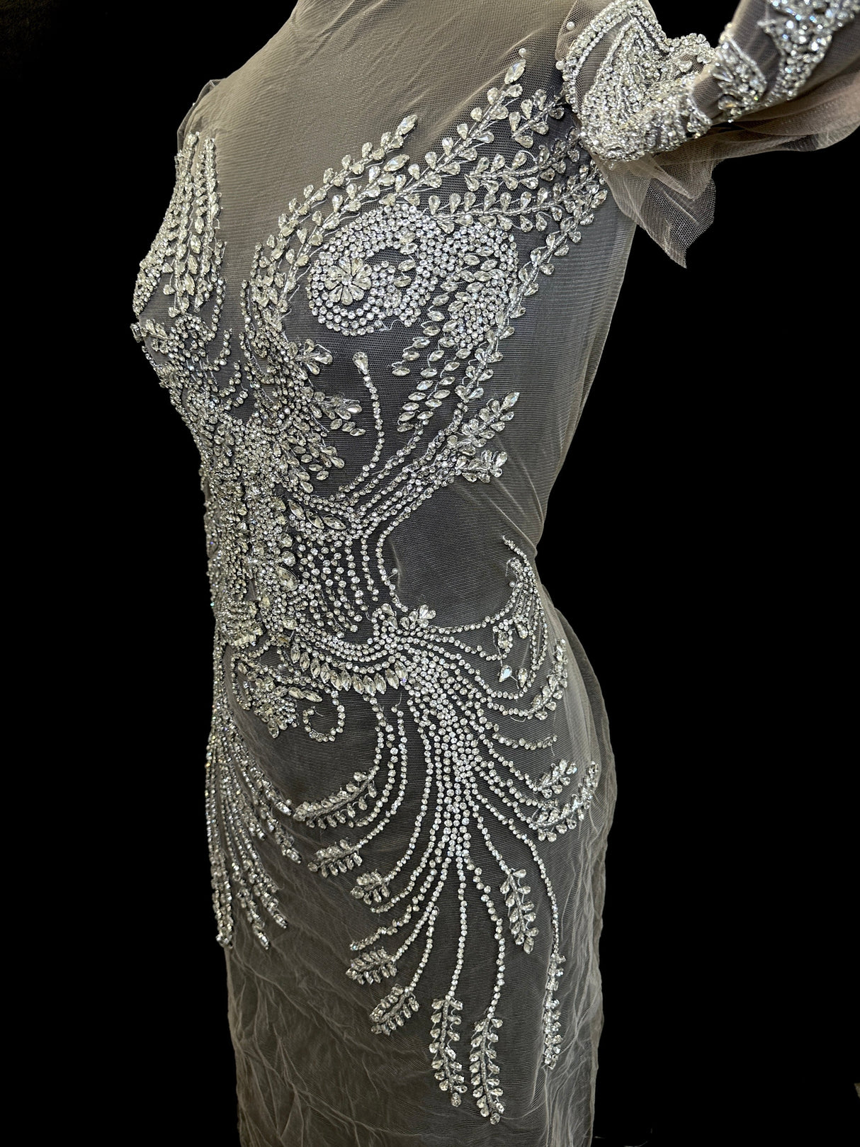 Rhinestone Bodice Applique