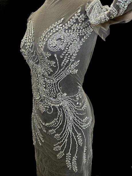Rhinestone Bodice Applique