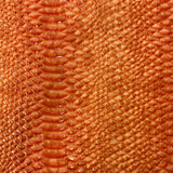 Culebra Patent 3D Embossed Snake Skin Vinyl Fabric - 3D Embossed Snake Skin, 54" Width (1 Yard)