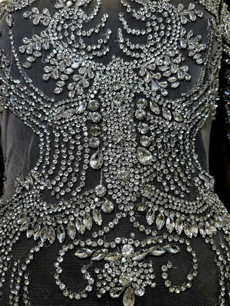 Rhinestone Bodice Applique