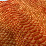 Culebra Patent 3D Embossed Snake Skin Vinyl Fabric - 3D Embossed Snake Skin, 54" Width (1 Yard)