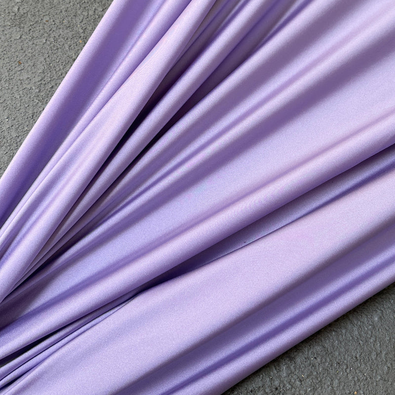 Shiny Nylon Spandex Lilac