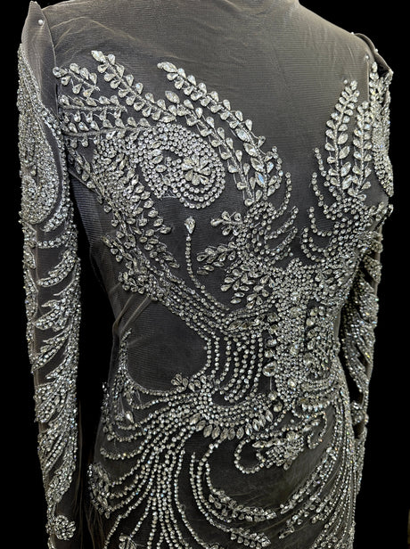 Rhinestone Bodice Applique
