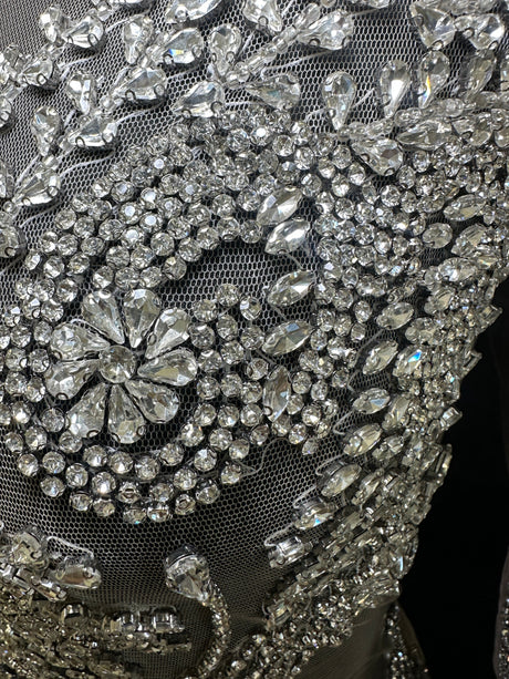 Rhinestone Bodice Applique