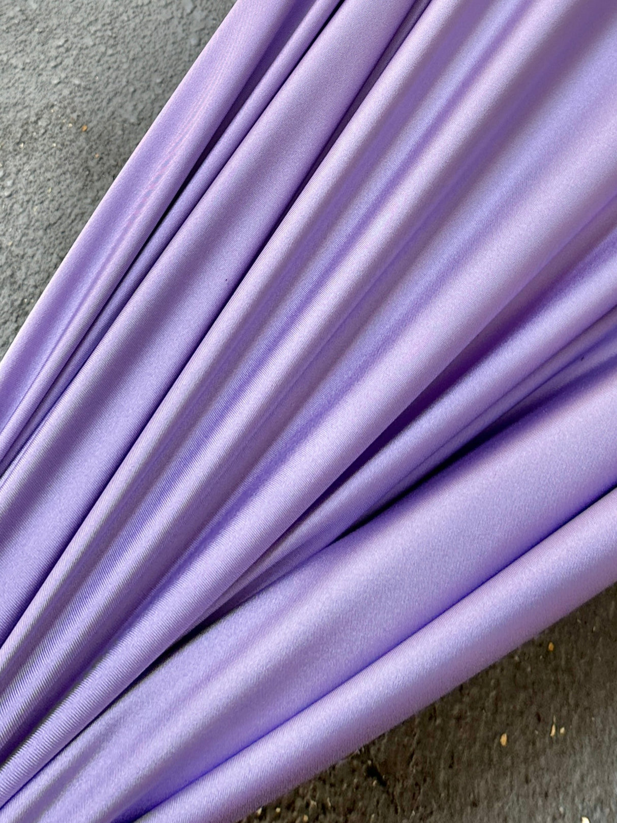 Shiny Nylon Spandex Lilac