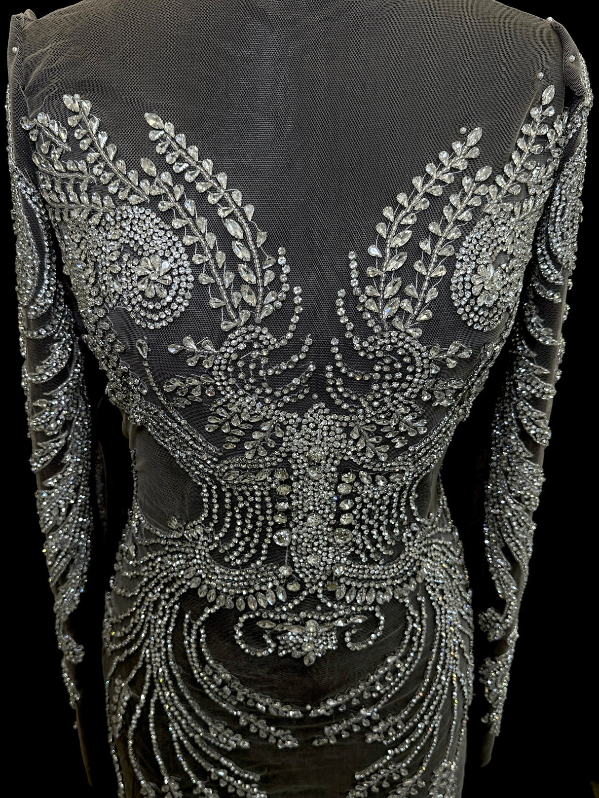 Rhinestone Bodice Applique
