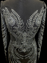 Rhinestone Bodice Applique