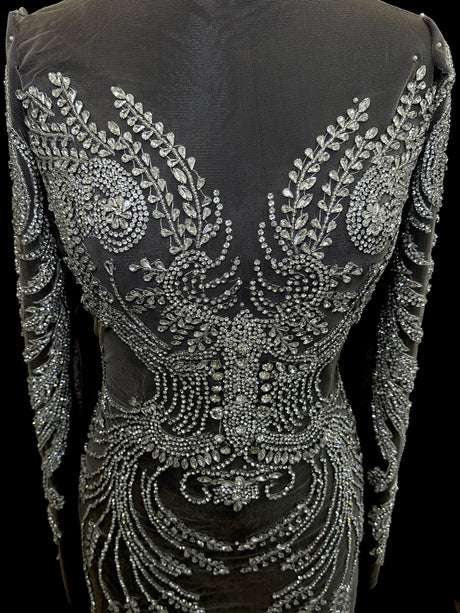 Rhinestone Bodice Applique