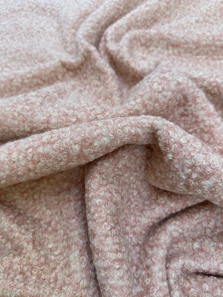 Blush Pink Premium Faux Wool