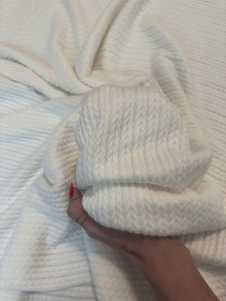 Buttery Soft Cable Sweater Knit