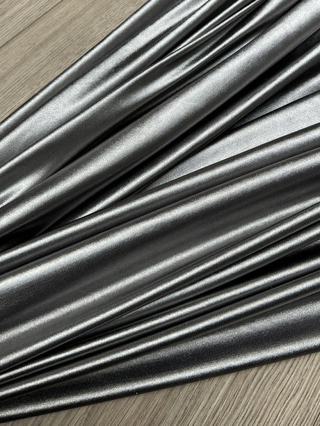 Shiny Nylon Spandex Silver