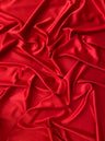 Red Stretch Crepe Back Satin