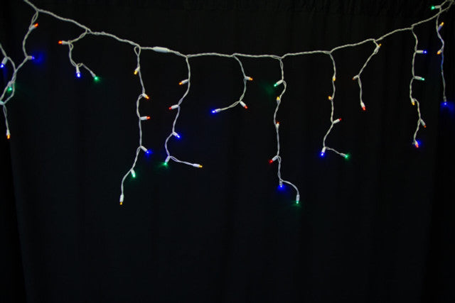 5MM Icicle Lights – Multi Color LED Holiday String Lights