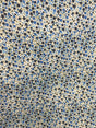 Calico Navy/Royal/Baby Blue Polyester Cotton Broadcloth Fabric - Navy/Royal/Baby Blue Floral Print, 59/60" Width (1 Yard)
