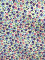 Calico Polyester Cotton Broadcloth Fabric - Purple/Blue/Pink Floral Print, 59/60" Width (1 Yard)