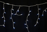 5MM Icicle Lights – Pure White LED Holiday String Lights