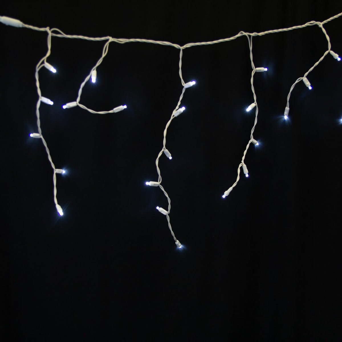 5MM Icicle Lights - Pure White