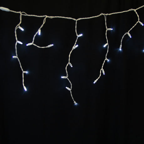 5MM Icicle Lights - Pure White