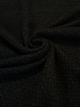 Black Chenille Tweed