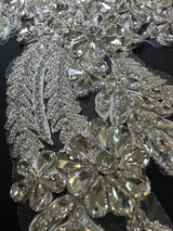Silver Rhinestone Applique