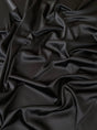 Black Stretch Crepe Back Satin