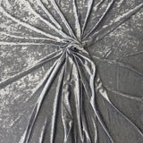Crushed Stretch Velvet Fabric by the Yard